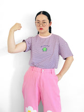 PREORDER Buff froggy “RIPPED” stripe tee