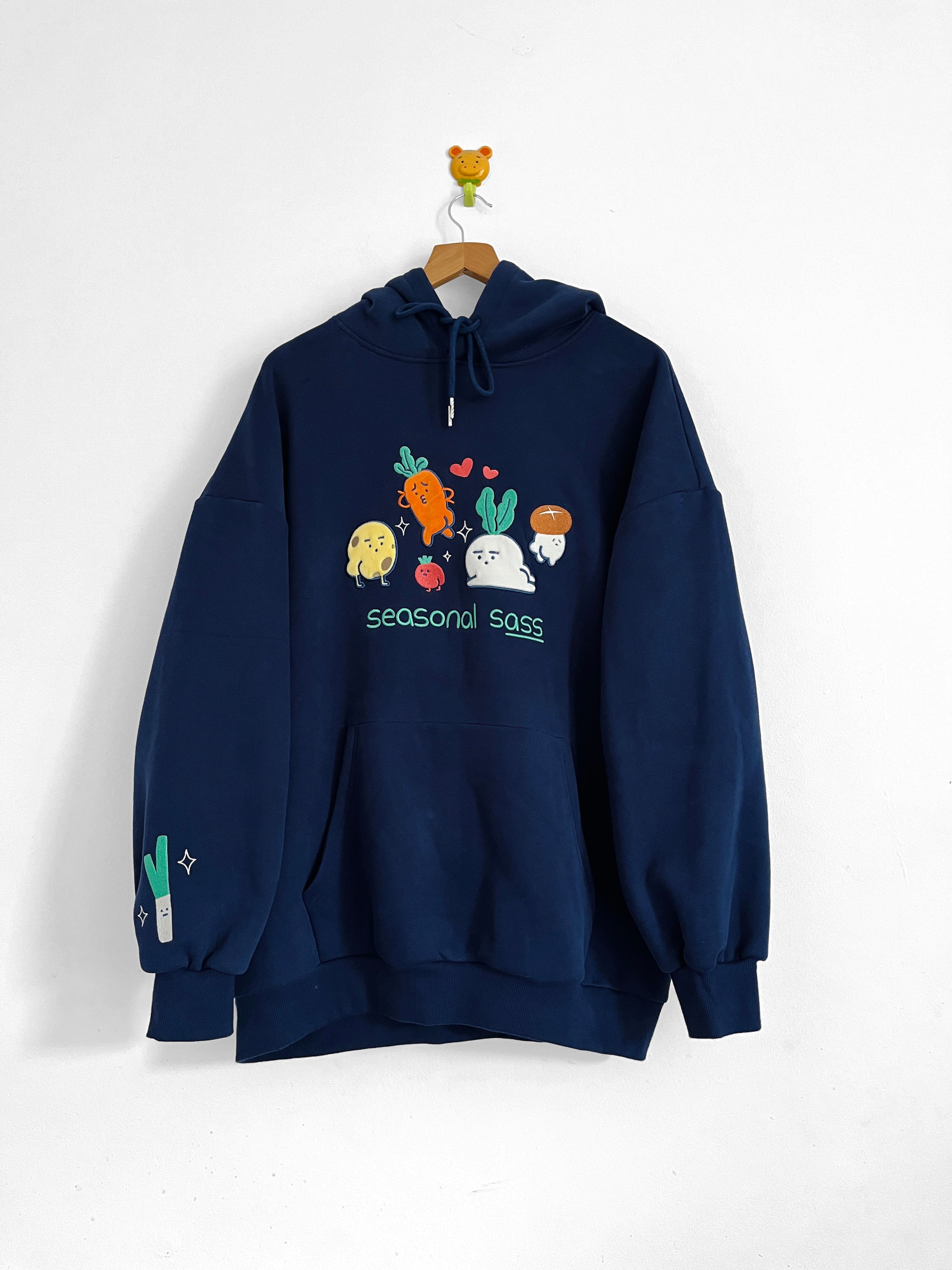Ash & Erie Charcoal French Terry Full-Zip Hoodie for Short Men
