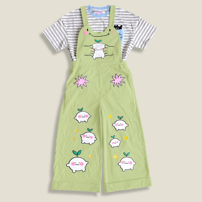 PREORDER - Grog the frog x Yoyo special collaboration overalls