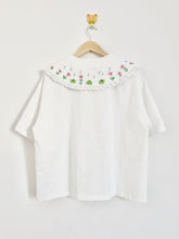 PREORDER Let it rain 🐸🌧️🌈big collar oversize shirt