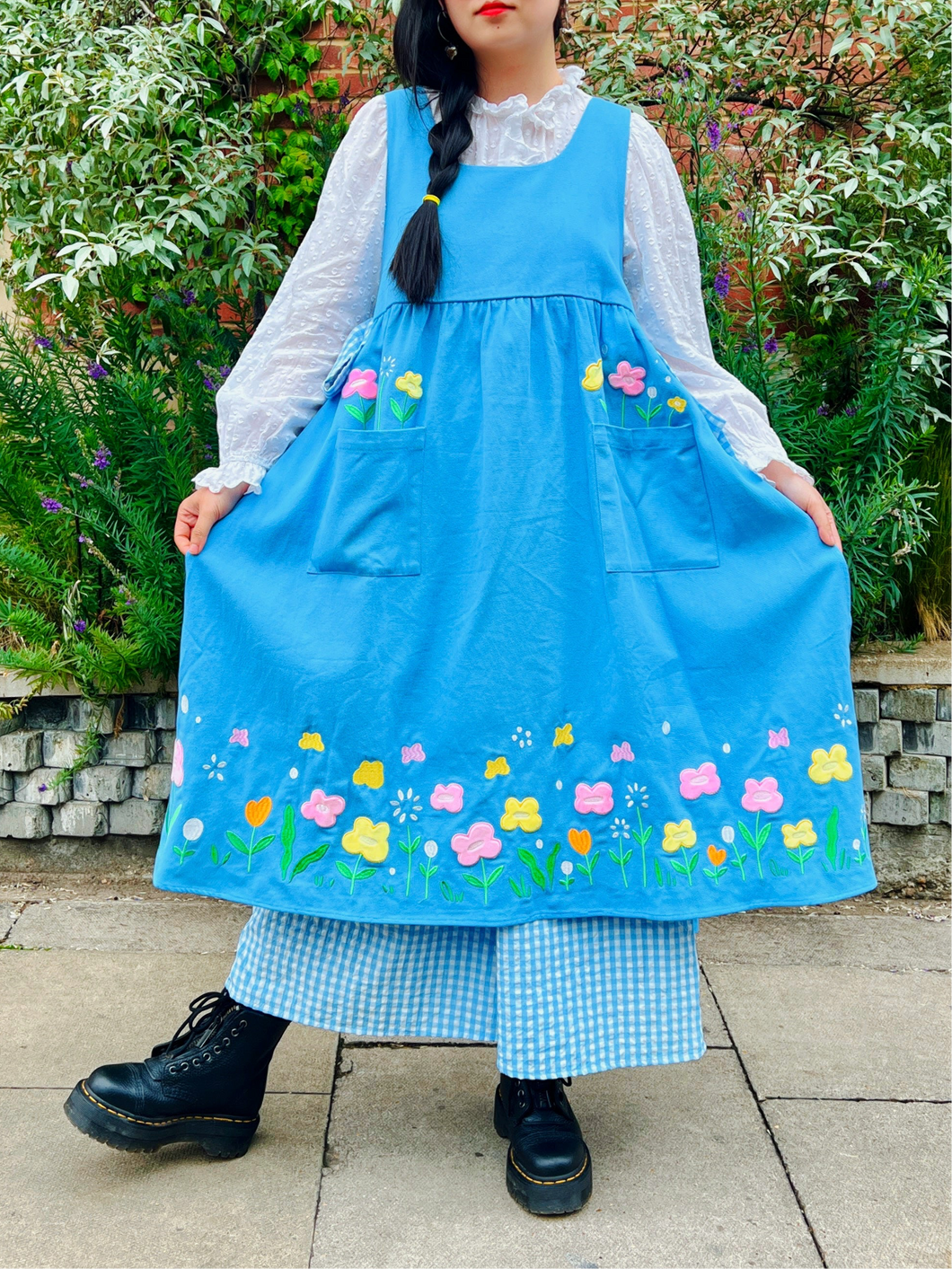 Howls moving castle Sophie inspired apron dress | two ways to wear