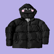 PREORDER - NAOMI black cat puffer jacket