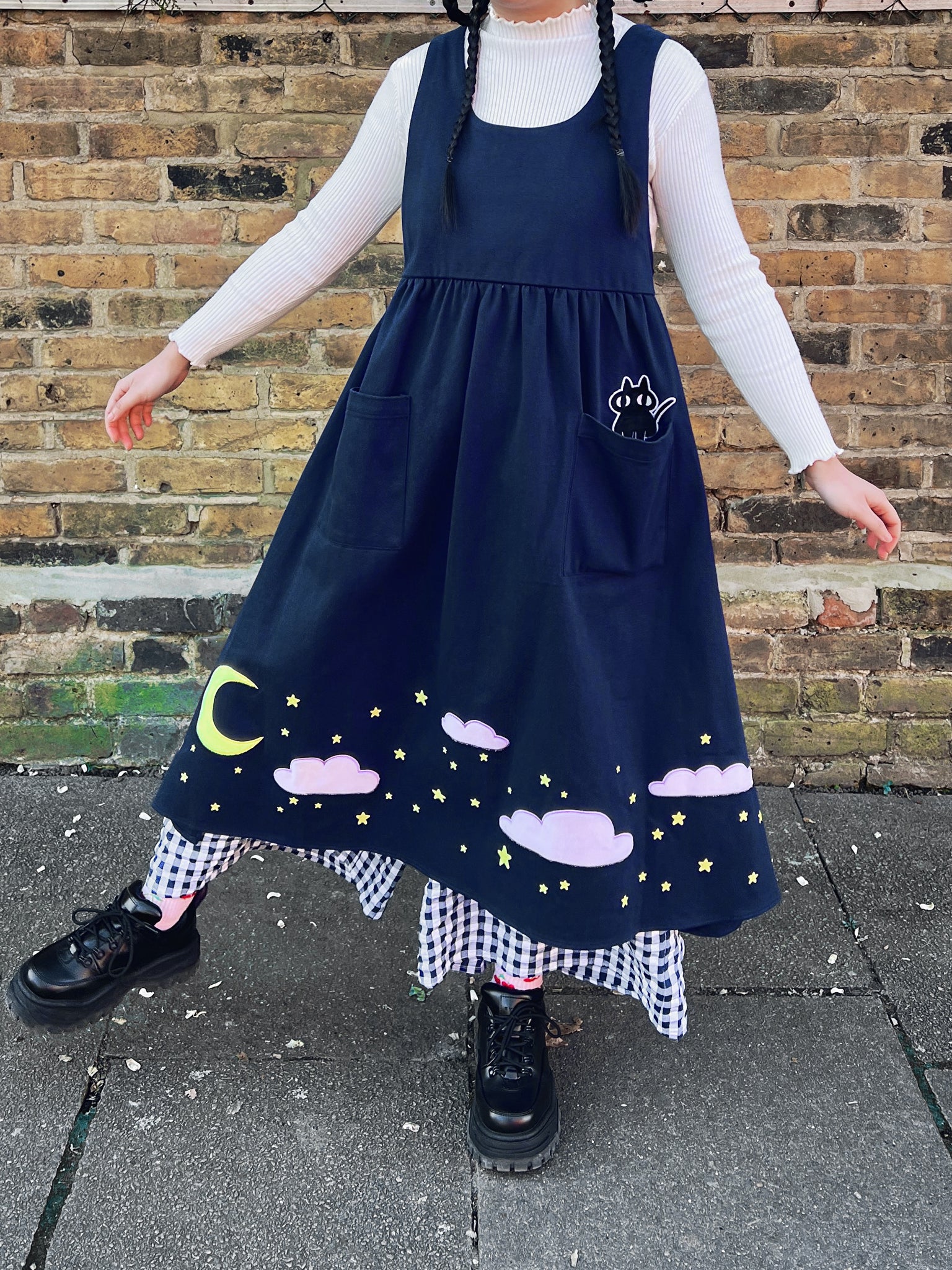 Kikis delivery Service inspired apron dress | two ways to wear Kikis delivery Service inspired apron dress | two ways to wear