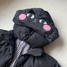 PREORDER - NAOMI black cat puffer jacket