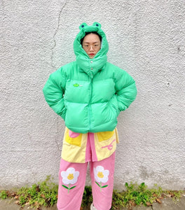 PREORDER Frog puffer jacket (oversized)