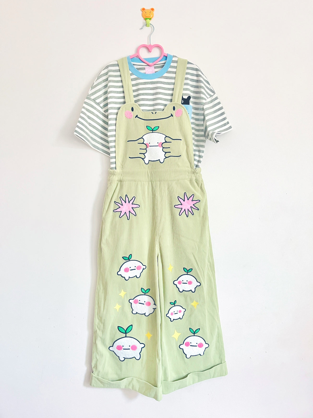 50% OFF Grog The Frog x Yoyo Special Collaboration Dungarees
