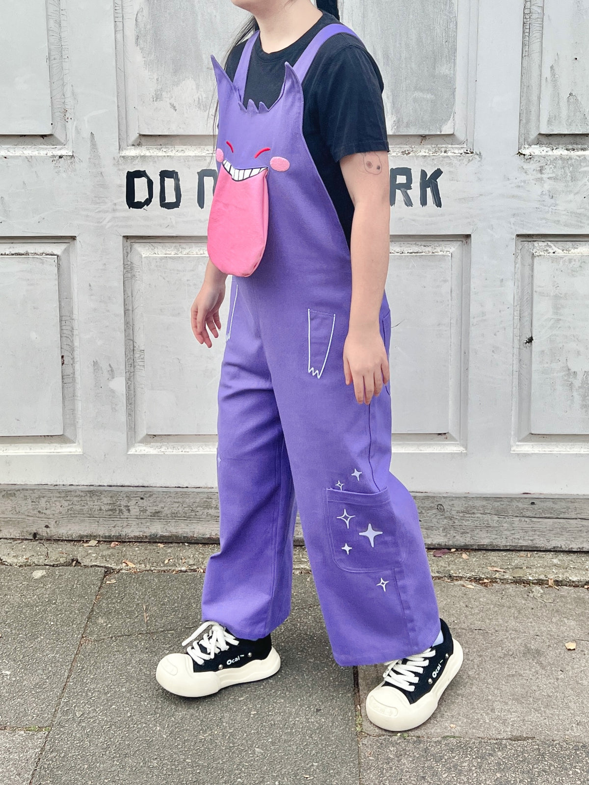 25% OFF BOO! 👻 Cotton Twill Purple Dungarees