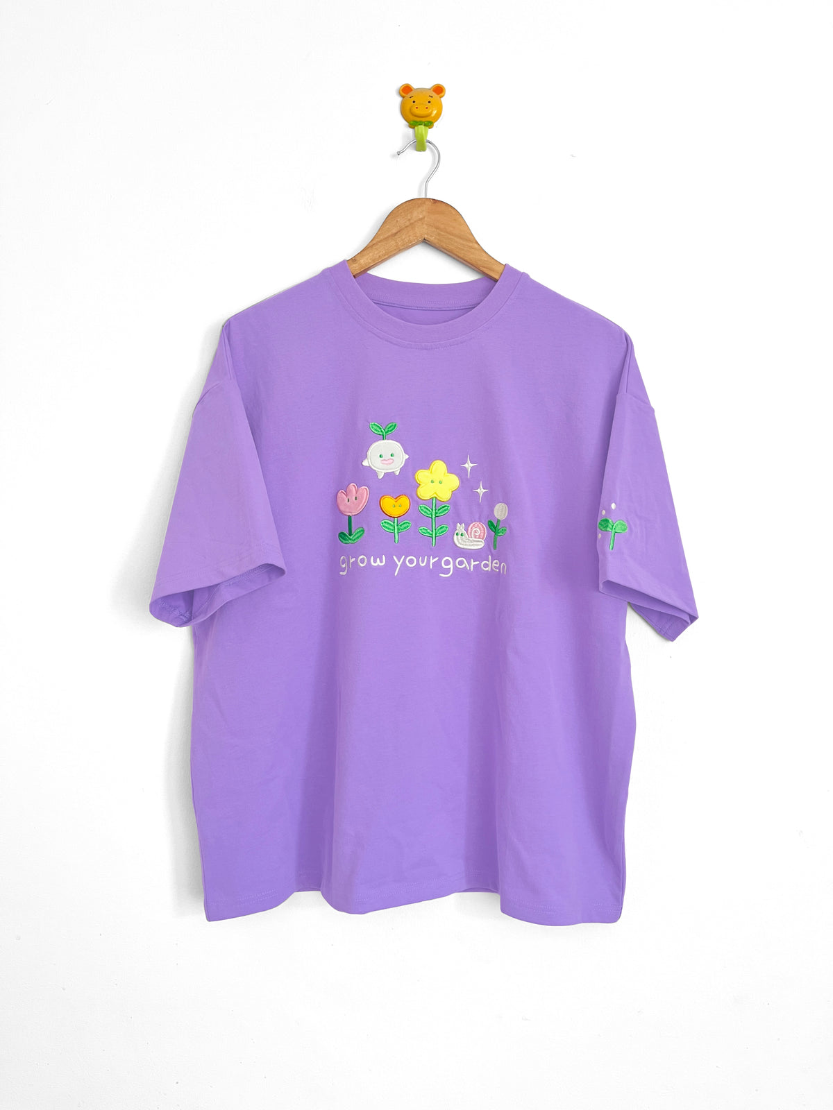 Grow Your Garden Short Sleeve Oversize Cotton T-Shirt