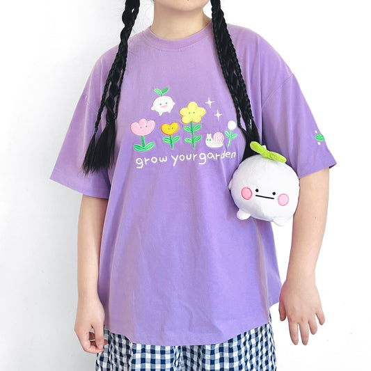 Grow Your Garden Short Sleeve Oversize Cotton T-Shirt