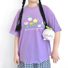PREORDER Grow your garden short sleeve oversize cotton T-shirt