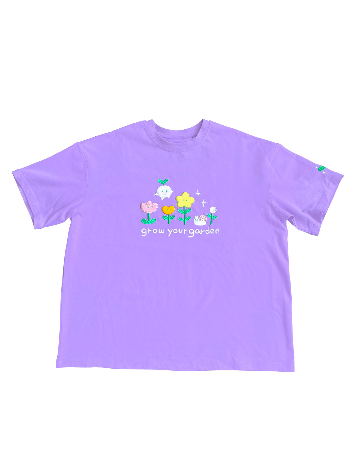 Grow Your Garden Short Sleeve Oversize Cotton T-Shirt