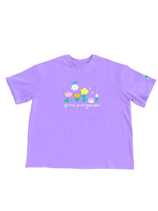 PREORDER Grow your garden short sleeve oversize cotton T-shirt