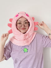 PREORDER Axolotl Hood winter hat