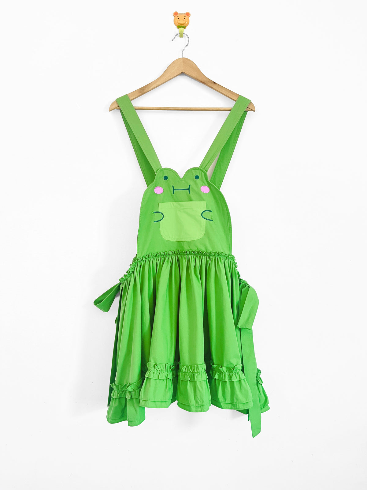 Sue the 🌷Frog cotton apron dress top