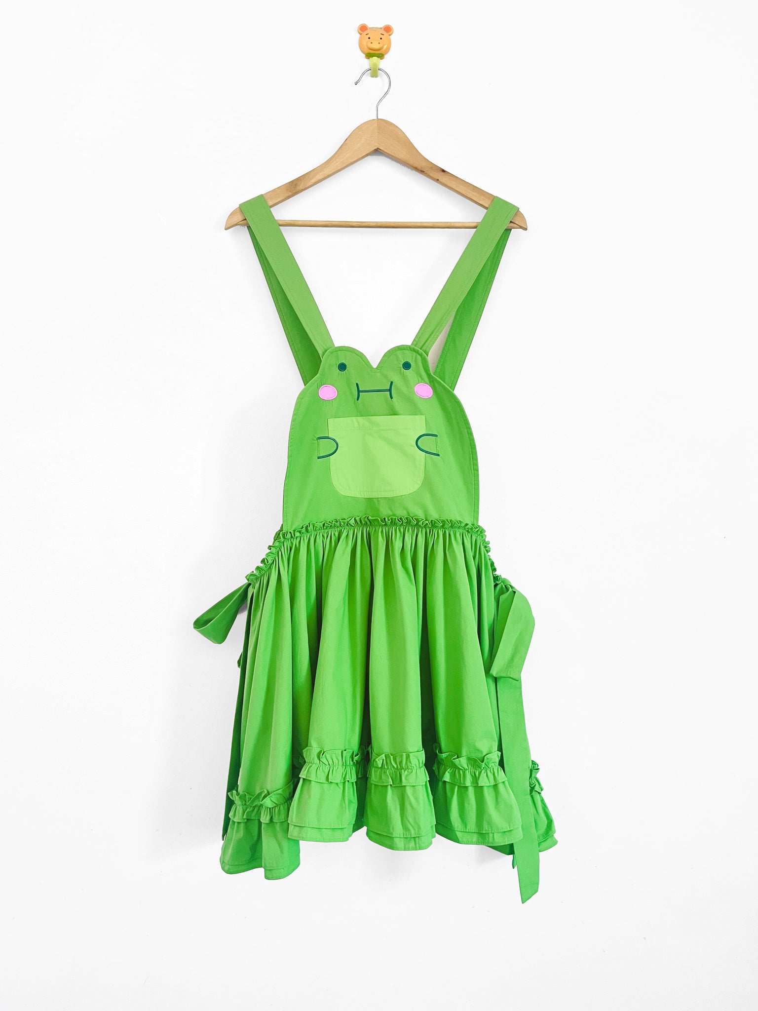 PREORDER Sue the 🌷Frog cotton apron dress top – Yoyo The Ricecorpse