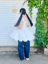 PREORDER Bunny cloud scallop hem top