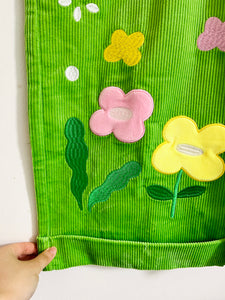 PREORDER Sue the 🌷Frog cotton corduroy overalls with cropped pant and adjustable turn ups for added length