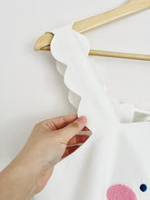 PREORDER Bunny cloud scallop hem top
