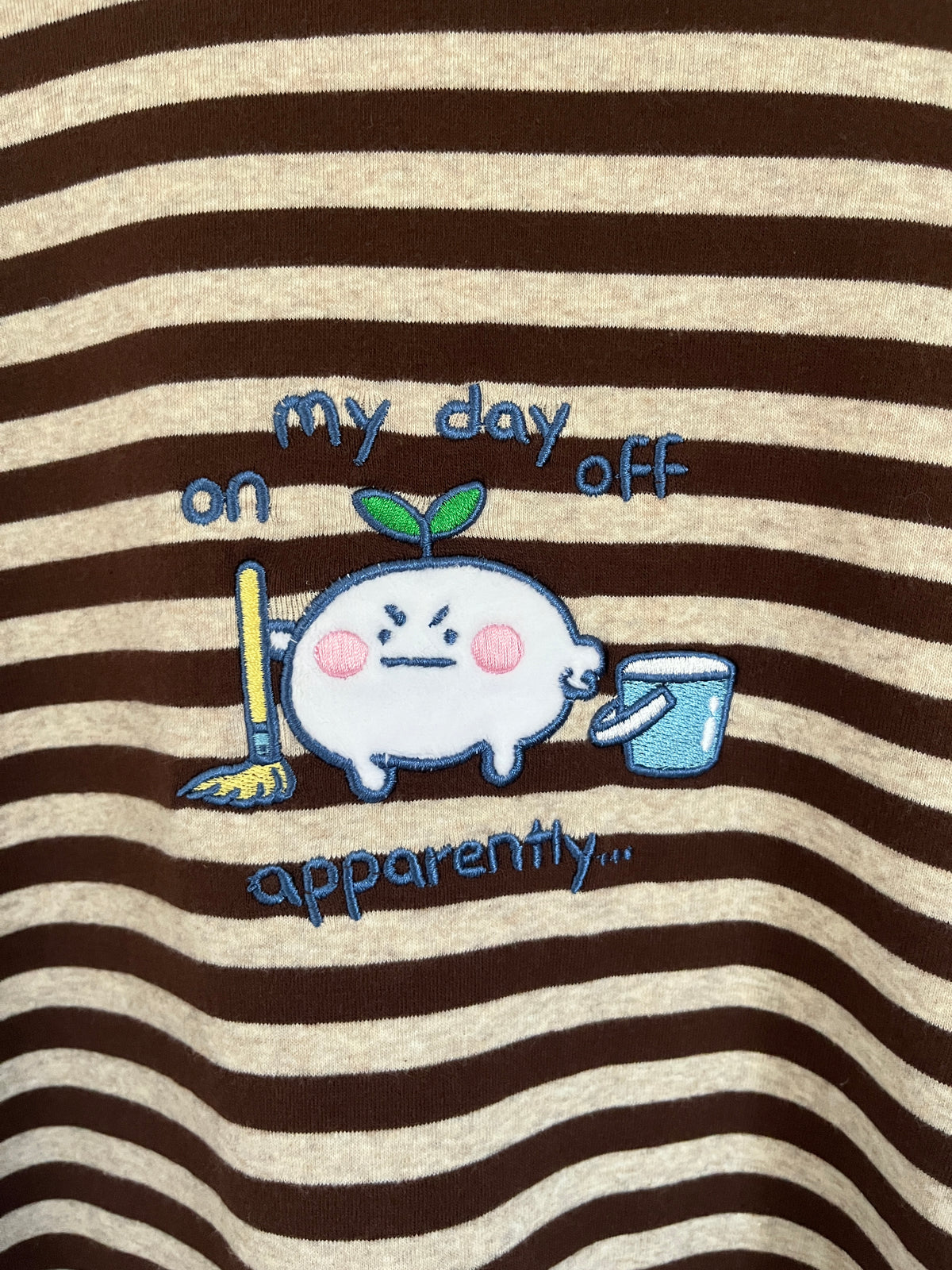 On My Day Off Apparently…🤷🏻‍♀️ Stripe Tee
