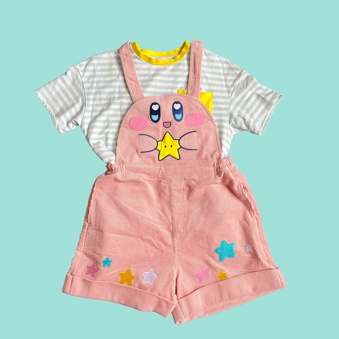 Wishing on a star overalls shorts