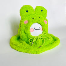 Frog hood (Lime)