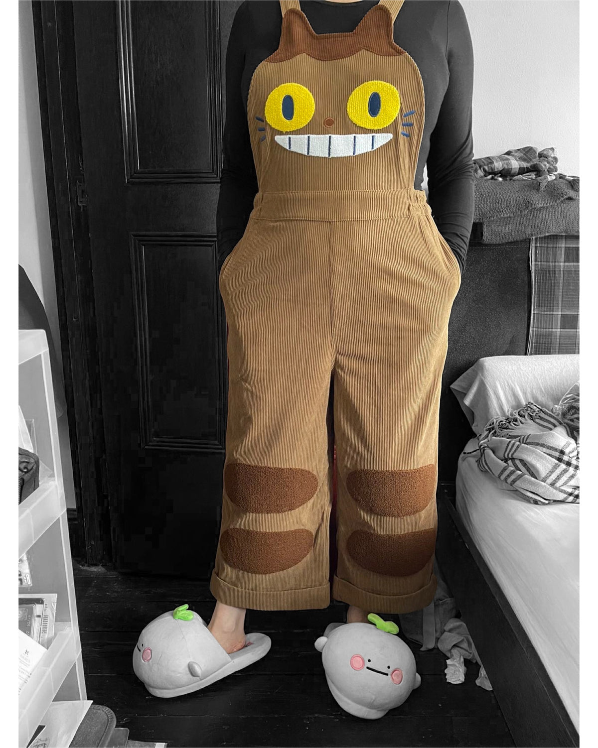 40% OFF YUME Cat Dungarees