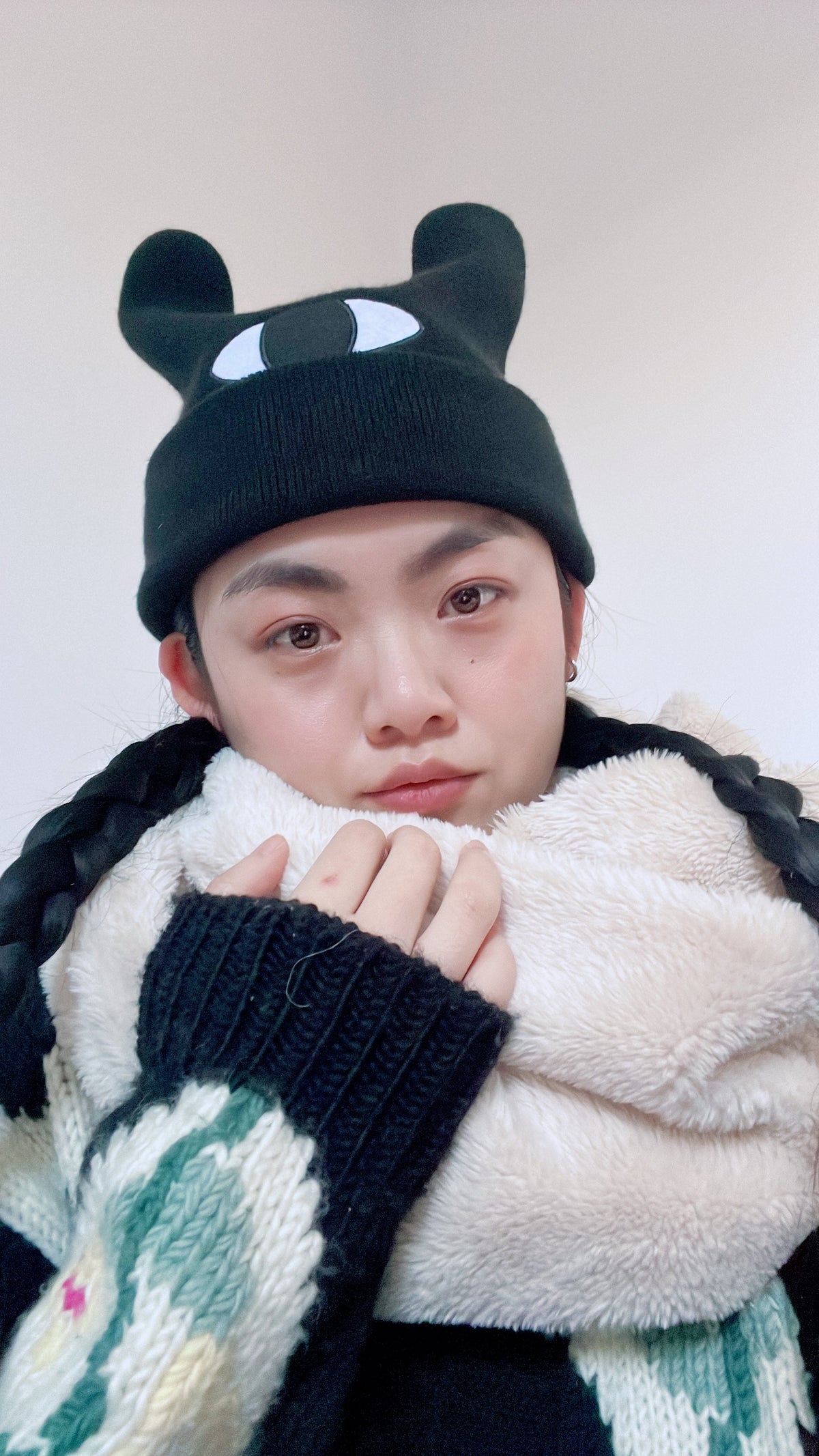 Yokai Black Bunny Beanie