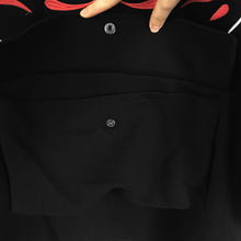 YOKAI black cat oversize cotton hoodie